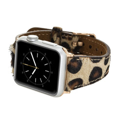 Messina Leather Slim Band Strap for Apple Watch