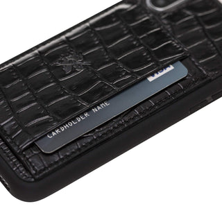 Pisa Snap On Leather Wallet Case with Stand for iPhone X