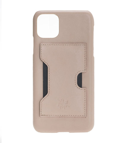 Funda tipo billetera de cuero con bloqueo RFID Florence para iPhone 11 Pro Max