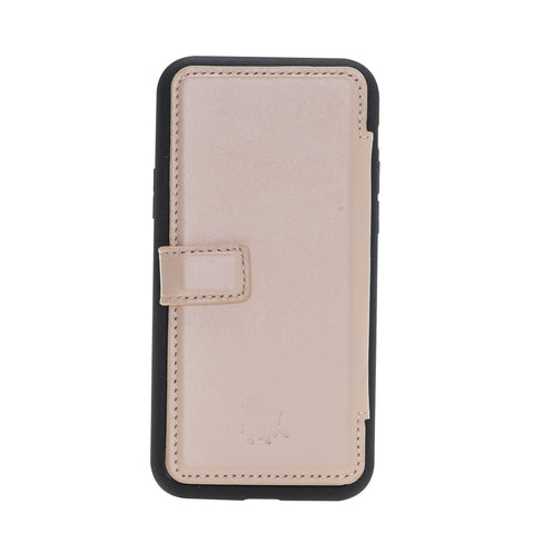 Verona Funda tipo billetera delgada de cuero con bloqueo RFID para iPhone 11 Pro Max