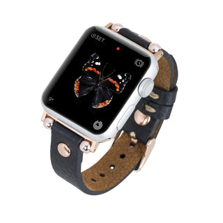 Perugia Leather Slim Band Strap for Apple Watch