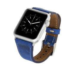Messina Leather Slim Band Strap for Apple Watch