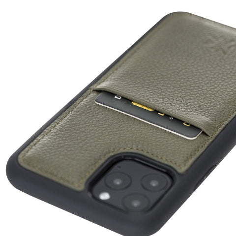 Capri Snap On Leather Wallet Case for iPhone 11 Pro