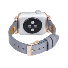 Correa delgada de cuero Perugia para Apple Watch
