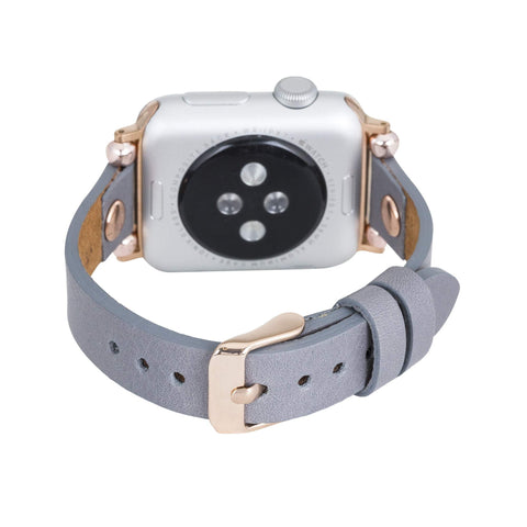 Perugia Leather Slim Band Strap for Apple Watch