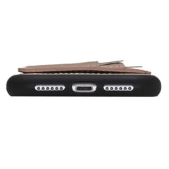 Pisa Snap On Leather Wallet Case with Stand for iPhone XR