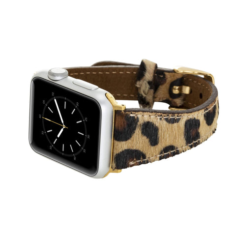 Correa delgada de cuero Messina para Apple Watch