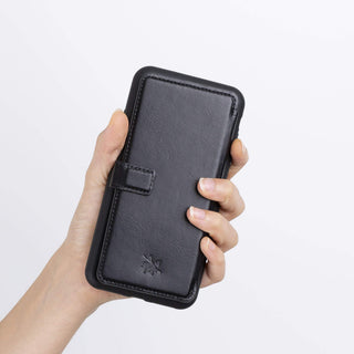 Verona RFID Blocking Leather Slim Wallet Case for iPhone XS Max
