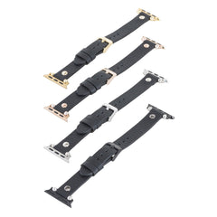 Correa delgada de cuero Perugia para Apple Watch