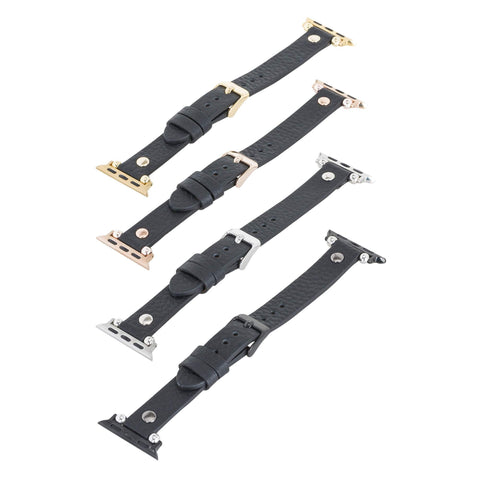 Perugia Leather Slim Band Strap for Apple Watch