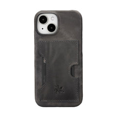 Funda tipo billetera de cuero con bloqueo RFID Florence para iPhone 15