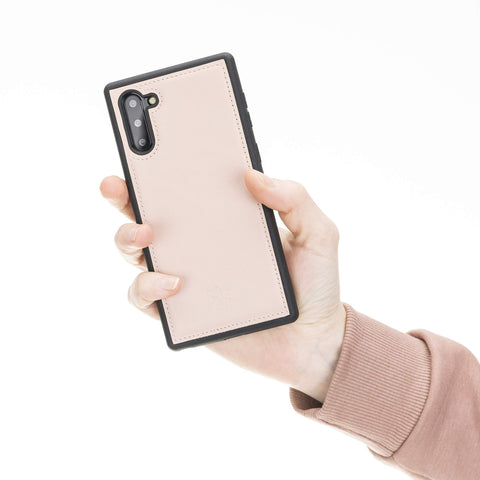 Funda de cuero Lucca Snap On para Samsung Galaxy Note 10