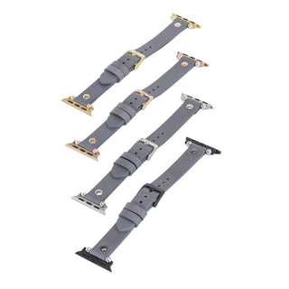 Perugia Leather Slim Band Strap for Apple Watch