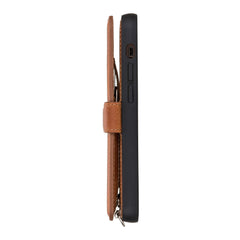Fermo Leather Crossbody Wallet Phone Case for iPhone 12 Mini