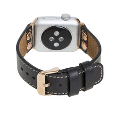 Correa de cuero Como para Apple Watch