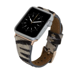 Messina Leather Slim Band Strap for Apple Watch