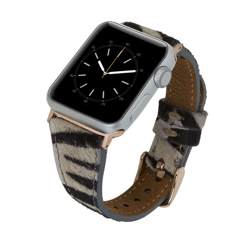 Correa delgada de cuero Messina para Apple Watch