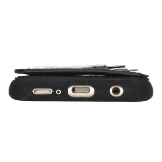 Pisa Snap On Leather Wallet Case with Stand for Samsung Galaxy S9