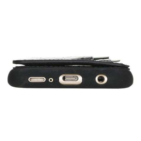 Pisa Snap On Leather Wallet Case with Stand for Samsung Galaxy S9