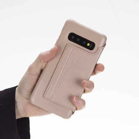 Venice RFID Blocking Leather Wallet Stand Case for Samsung Galaxy S10