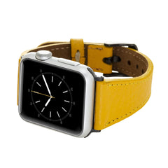 Messina Leather Slim Band Strap for Apple Watch