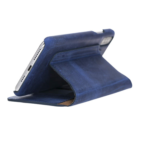 Venice RFID Blocking Leather Wallet Stand Case for iPhone XS Max