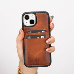 Capri Snap On Leather Wallet Case for iPhone 15
