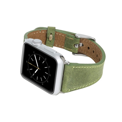 Correa delgada de cuero Messina para Apple Watch