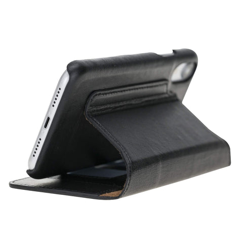 Estuche tipo billetera de cuero con bloqueo RFID Venice para iPhone XR