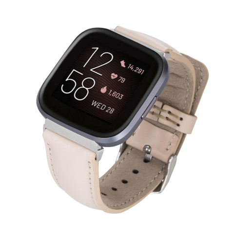 Tuscany Leather Watch Band for Fitbit Versa