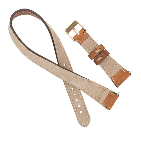 Serena Leather Double Wrap Band Strap for Galaxy Active 2