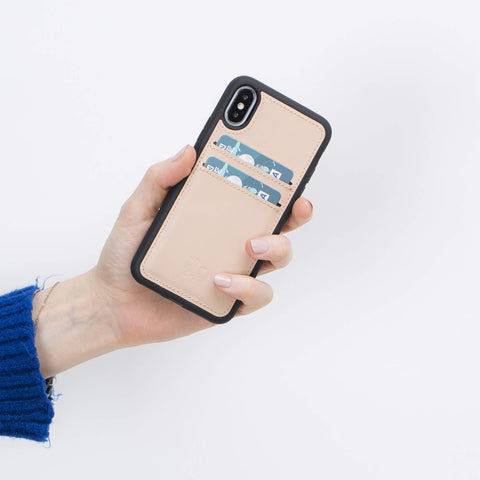 Cosa Snap On Leather Wallet Case for iPhone X