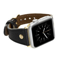 Correa delgada de cuero Sessa para Apple Watch