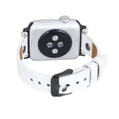 Correa delgada de cuero Perugia para Apple Watch