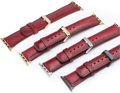 Correa de cuero Toscana para Apple Watch