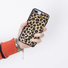 Funda de cuero Lucca Snap On para iPhone 8 Plus