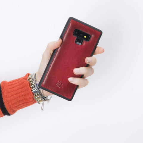 Funda de cuero Lucca Snap On para Samsung Galaxy Note 9