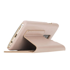 Estuche tipo billetera de cuero con bloqueo RFID Venice para Samsung Galaxy S9