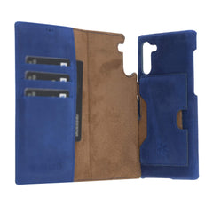 Funda tipo billetera de cuero con bloqueo RFID Florence para Samsung Galaxy Note 10