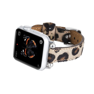 Foggia Leather Slim Band Strap for Apple Watch