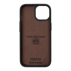 Funda tipo billetera de cuero desmontable con bloqueo RFID Ravenna para iPhone 15