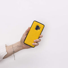 Lucca Snap On Leather Case for Samsung Galaxy S9