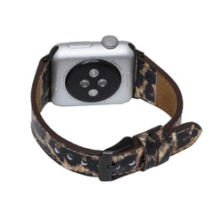 Messina Leather Slim Band Strap for Apple Watch