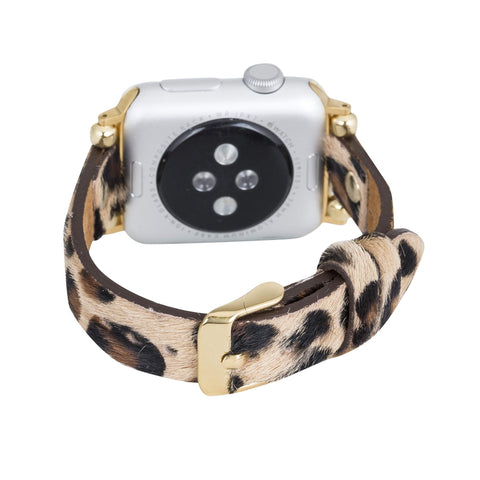 Perugia Leather Slim Band Strap for Apple Watch