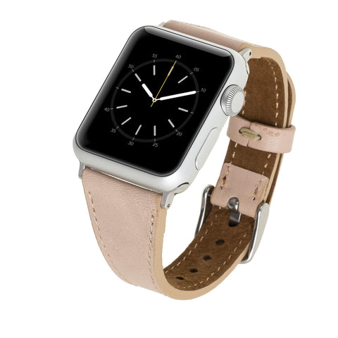 Correa delgada de cuero Messina para Apple Watch