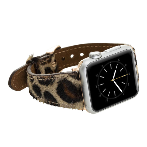 Correa delgada de cuero Messina para Apple Watch