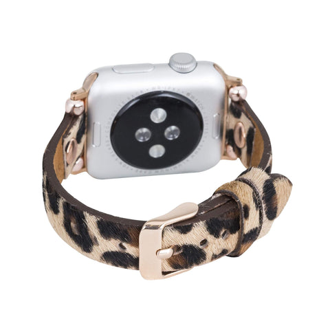 Perugia Leather Slim Band Strap for Apple Watch