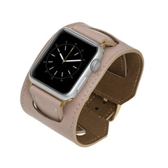 Ancona Leather Cuff Band Strap for Apple Watch