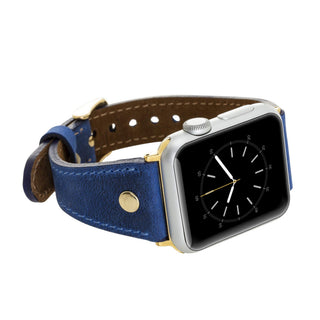 Sessa Leather Slim Band Strap for Apple Watch