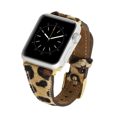 Correa delgada de cuero Messina para Apple Watch